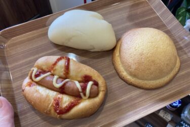 倉敷玉島『パン･焼き菓子ふらっと』スイートブールとウィンナーパン！